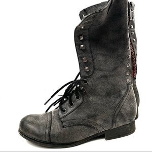 Madden Girl Galeriaa Combat Boots size 7